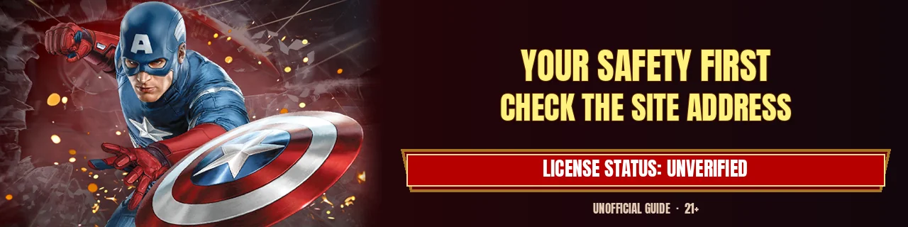 Your safety first. Check the site address. License status: unverified. Unofficial guide. 21+.
